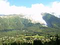 Mont Blanc glacier